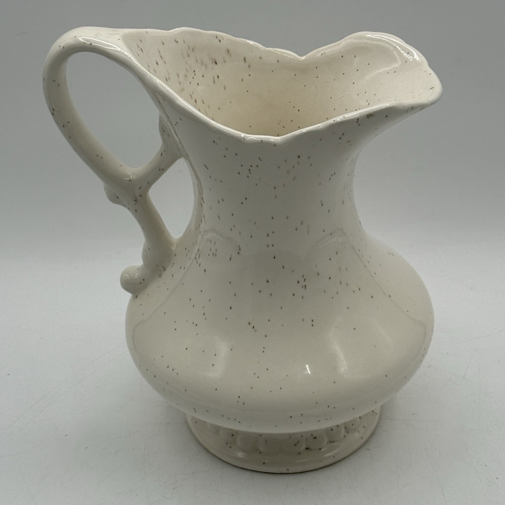 Vintage Treasure Craft Speckled Splatter Spring‎ Flower Water Pitcher - Picture 4 of 11